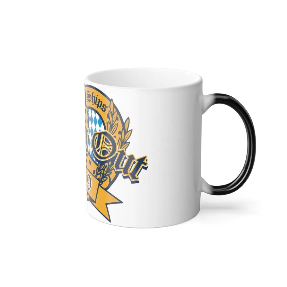 Team Ships Dining Out 2019 (U.S. Navy) Color Changing Mug 11oz-Go Mug Yourself