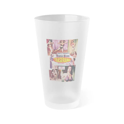 TEASERAMA 1955 Movie Poster - Frosted Pint Glass 16oz-Go Mug Yourself