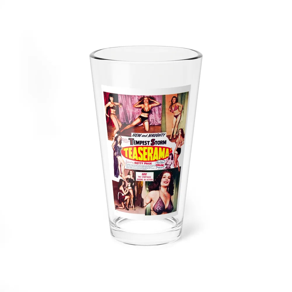 TEASERAMA 1955 Movie Poster - Pint Glass 16oz-16oz-Go Mug Yourself