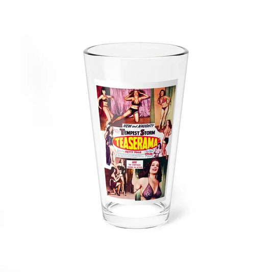 TEASERAMA 1955 Movie Poster - Pint Glass 16oz 16oz - Go Mug Yourself