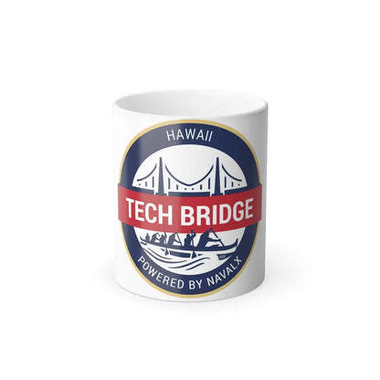 Tech Bridge Hawaii (U.S. Navy) Color Changing Mug 11oz-11oz-Go Mug Yourself