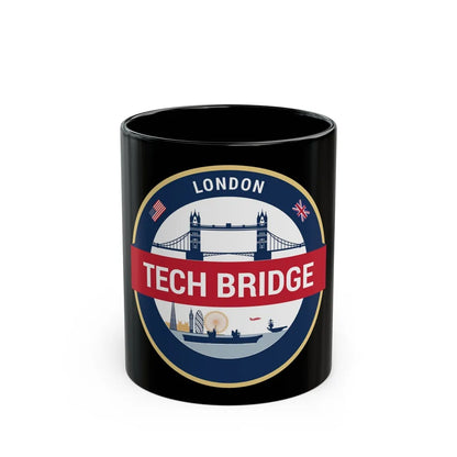 Tech Bridge London (U.S. Navy) Black Coffee Mug-11oz-Go Mug Yourself