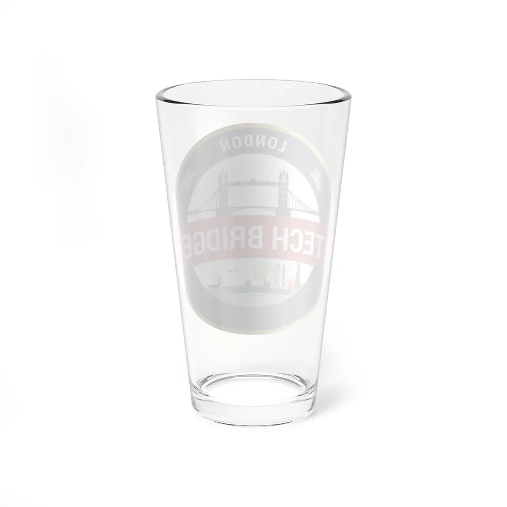 Tech Bridge London (U.S. Navy) Pint Glass 16oz-Go Mug Yourself