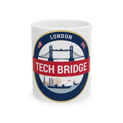 Tech Bridge London (U.S. Navy) White Coffee Mug-11oz-Go Mug Yourself