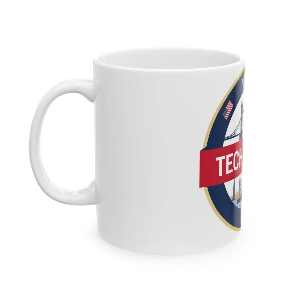 Tech Bridge London (U.S. Navy) White Coffee Mug-Go Mug Yourself