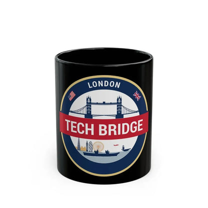 Tech Bridge London (U.S. Navy) Black Coffee Mug - Go Mug Yourself