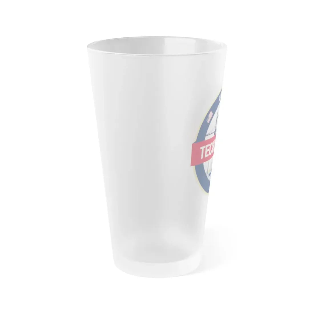 Tech Bridge London (U.S. Navy) Frosted Pint Glass 16oz - Go Mug Yourself