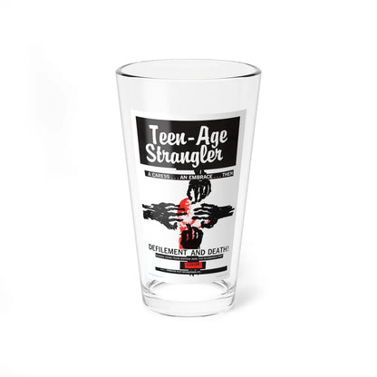 TEEN-AGE STRANGLER 1964 Movie Poster - Pint Glass 16oz-16oz-Go Mug Yourself