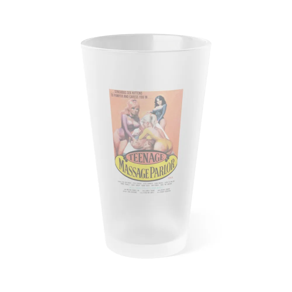 TEENAGE MASSAGE PARLOR 1976 Movie Poster - Frosted Pint Glass 16oz-Go Mug Yourself