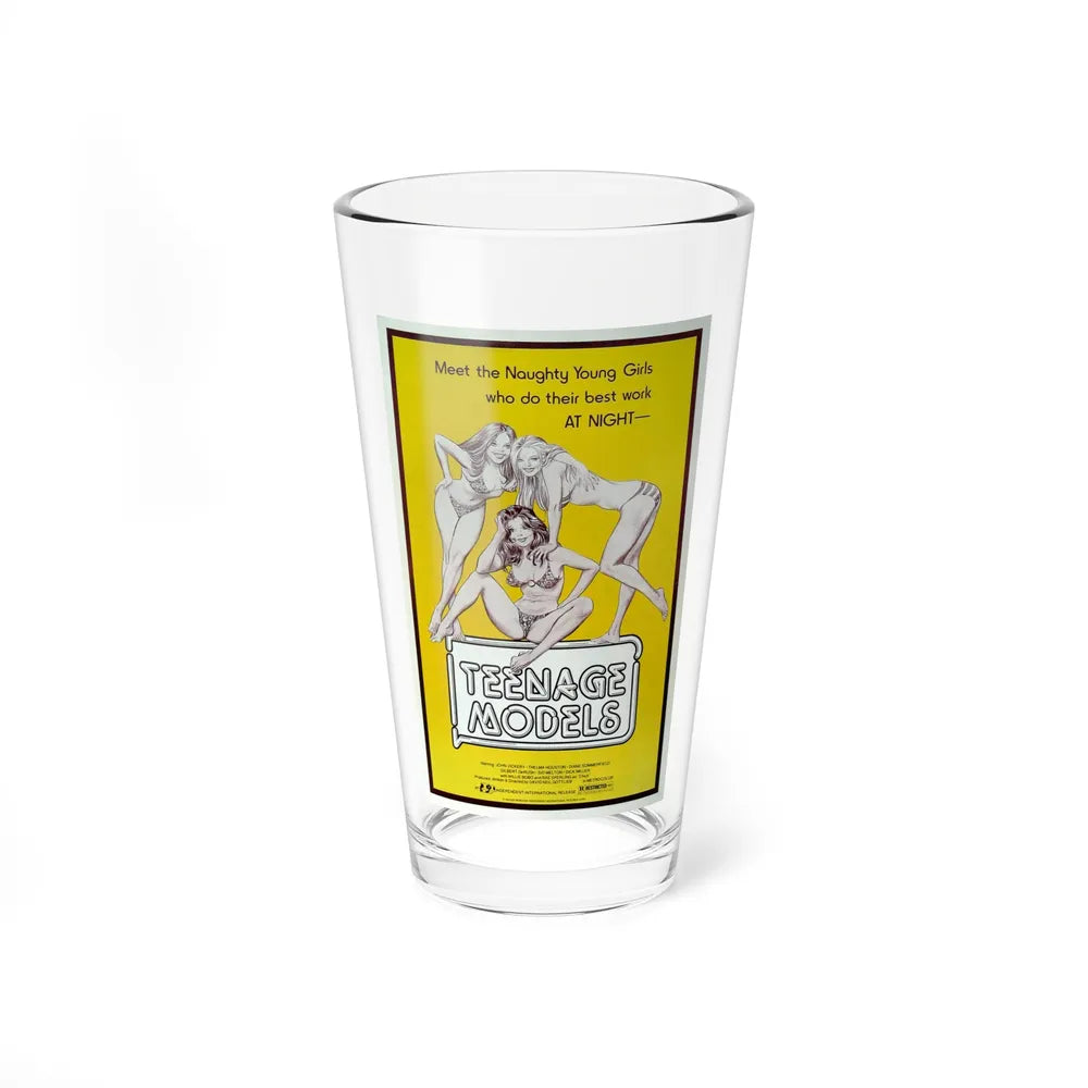 TEENAGE MODELS (GAME SHOW MODELS) 1977 Movie Poster - Pint Glass 16oz-16oz-Go Mug Yourself