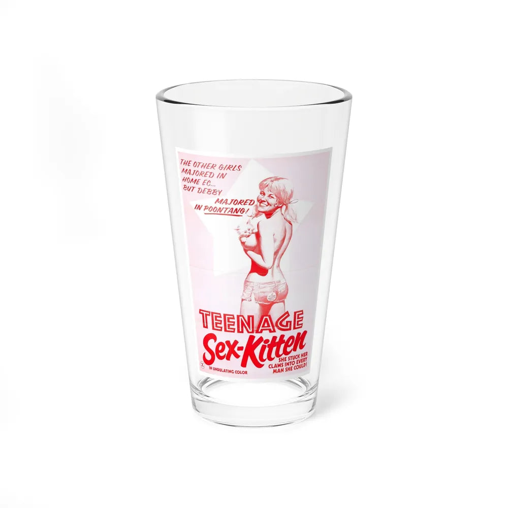 TEENAGE SEX-KITTEN 1975 Movie Poster - Pint Glass 16oz-16oz-Go Mug Yourself