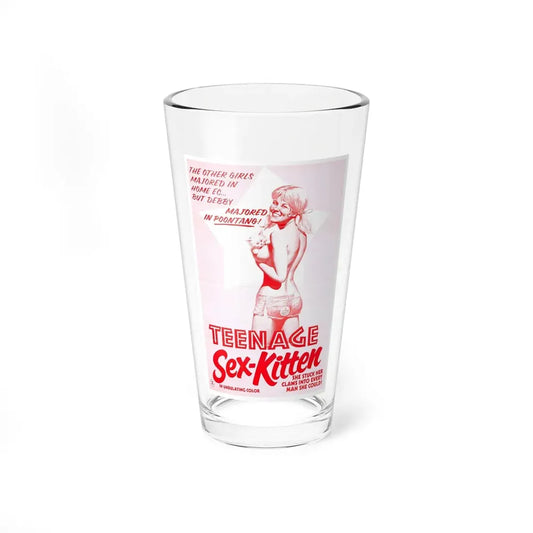 TEENAGE SEX-KITTEN 1975 Movie Poster - Pint Glass 16oz 16oz - Go Mug Yourself