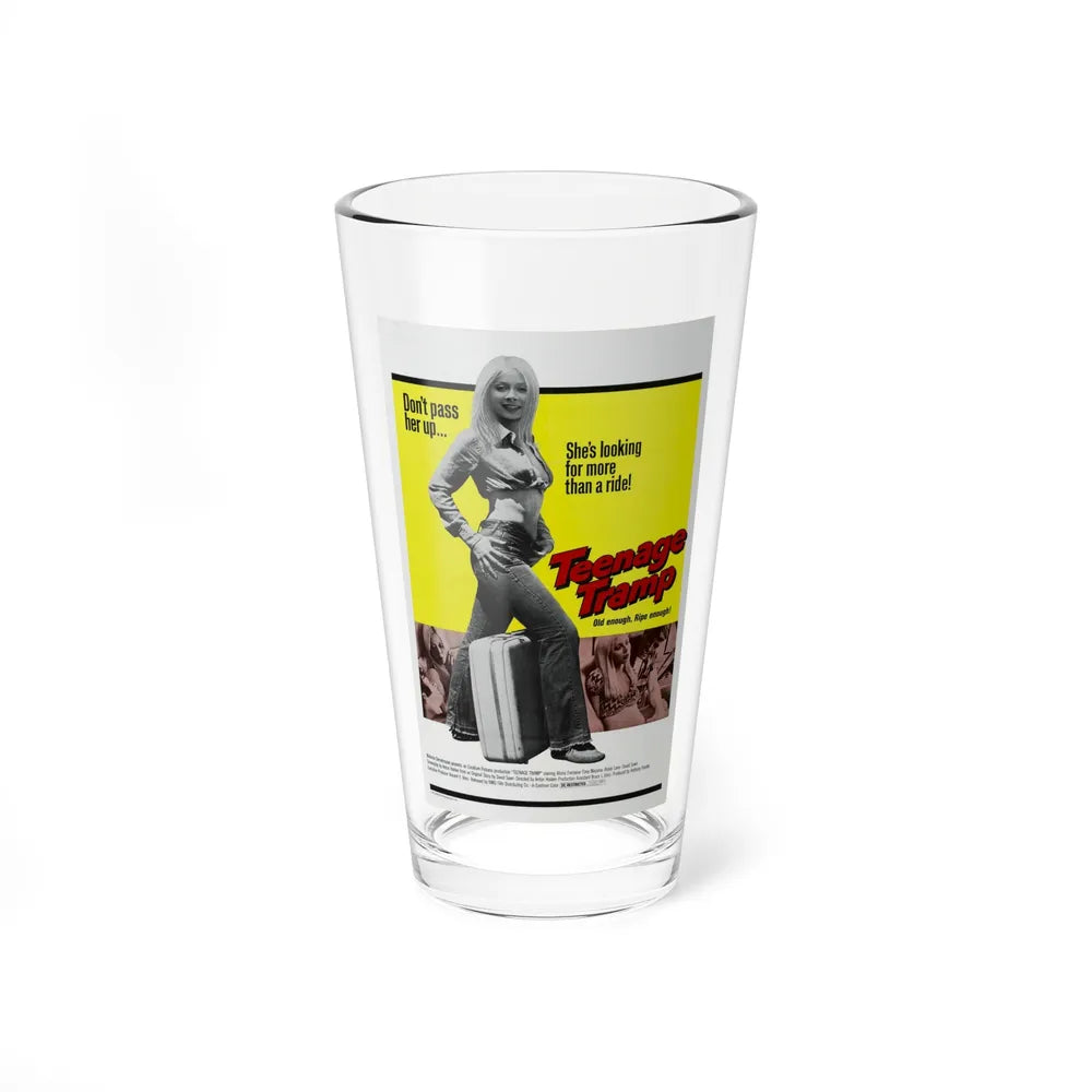 TEENAGE TRAMP 1973 Movie Poster - Pint Glass 16oz-16oz-Go Mug Yourself