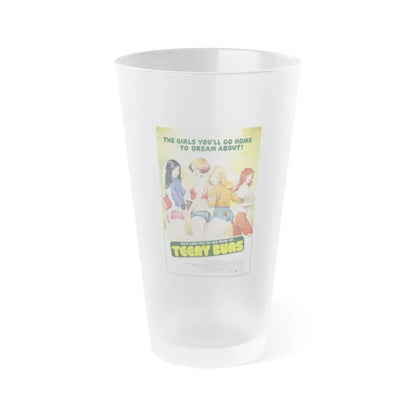 TEENY BUNS 1978 Movie Poster - Frosted Pint Glass 16oz Default Title - Go Mug Yourself