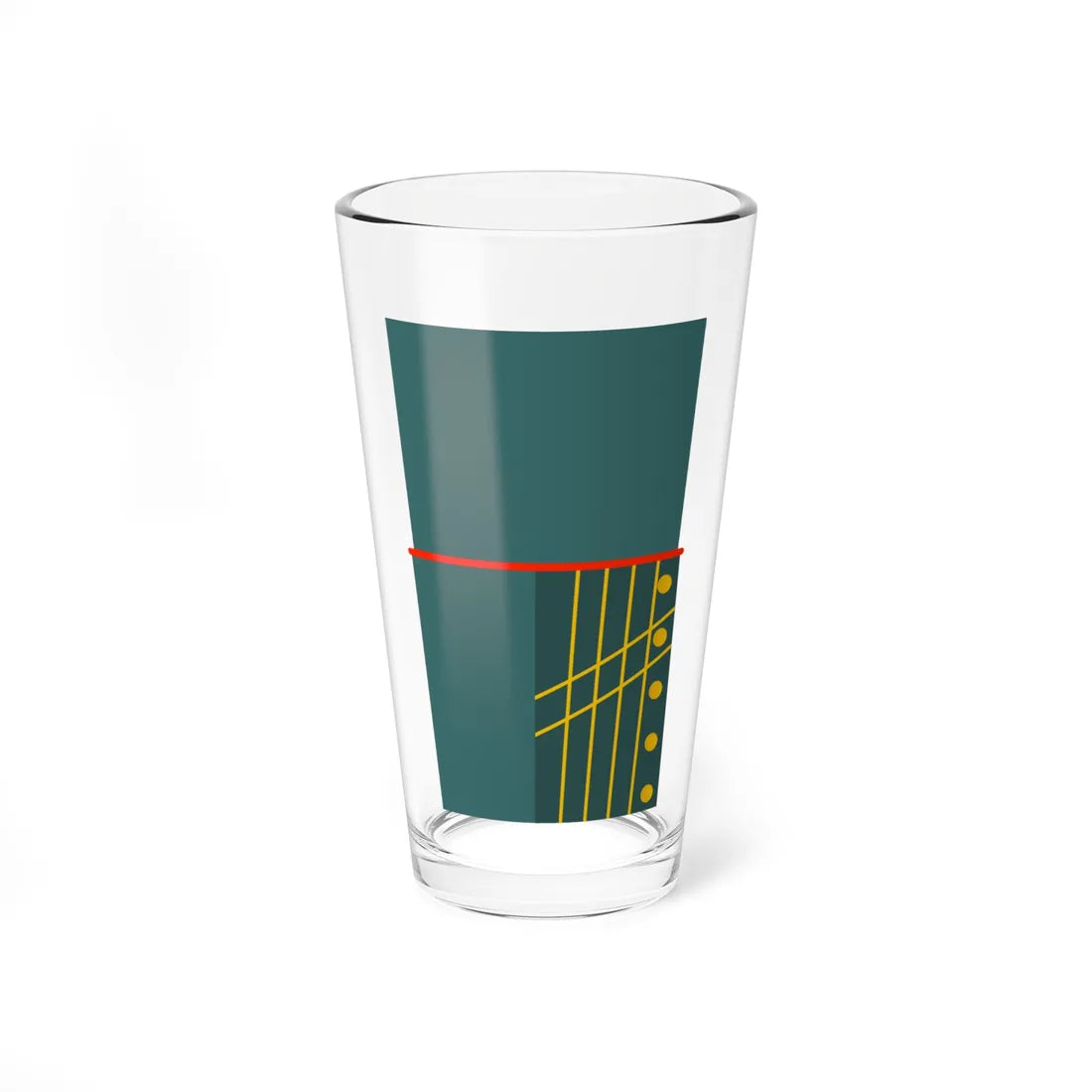 Teftiş i askeri komisyon u alisi azası Miralay (Oman) (Military Rank) Pint Glass 16oz 16oz - Go Mug Yourself