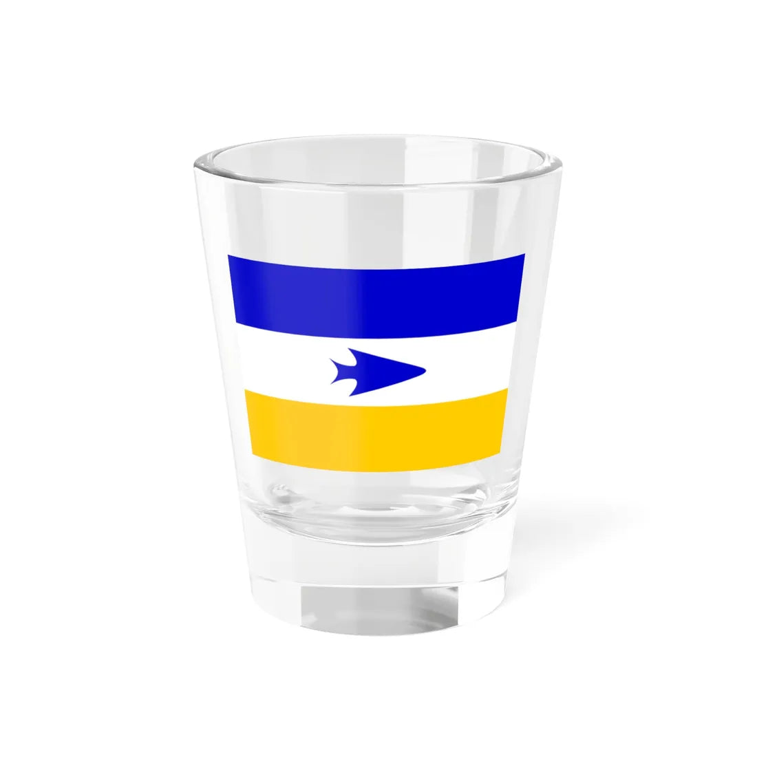 Tehuelche flag (Argentina) Shot Glass 1.5oz 1.5oz - Go Mug Yourself