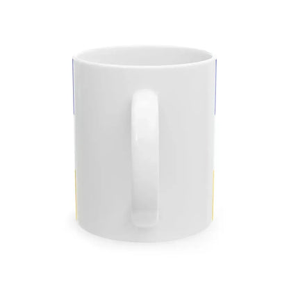 Tehuelche flag (Argentina) White Coffee Mug - Go Mug Yourself