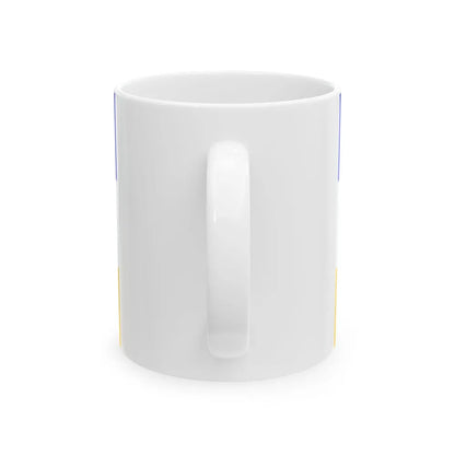 Tehuelche flag (Chile) White Coffee Mug - Go Mug Yourself