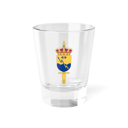 Telekrigsstödenheten vapen (Sweden) (Coat of Arms) Shot Glass 1.5oz 1.5oz - Go Mug Yourself