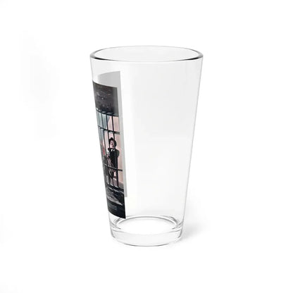 Telepathy vs Murder, Cavalier, January 1953 (Magazine Illustration) Pint Glass 16oz - Go Mug Yourself