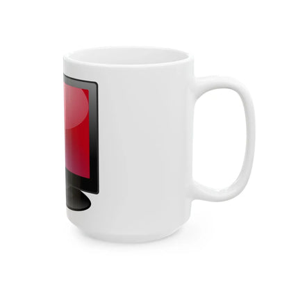 Television HD Portugal (Portugal) White Coffee Mug - Go Mug Yourself