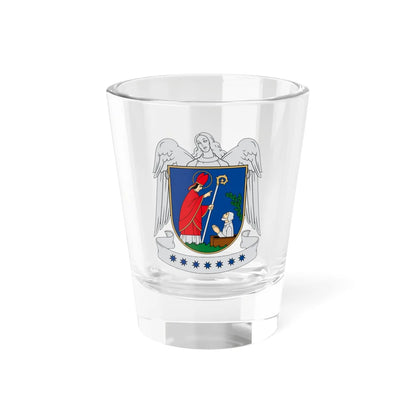 Telšiai COA great (Lithuania) (Coat of Arms) Shot Glass 1.5oz 1.5oz - Go Mug Yourself