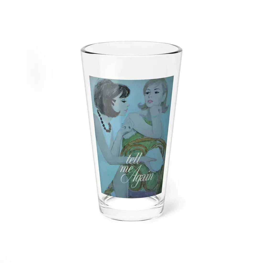Tell me Again, Good Housekeeping, May 1964 (Magazine Illustration) Pint Glass 16oz 16oz - Go Mug Yourself