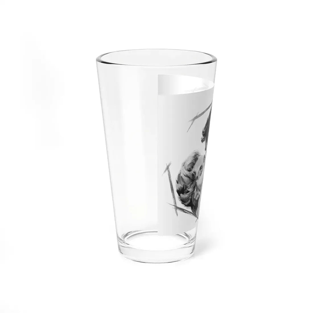 Tell Me Truly by Prudence Middleton, Woman magazine, 1957 (Magazine Illustration) Pint Glass 16oz - Go Mug Yourself