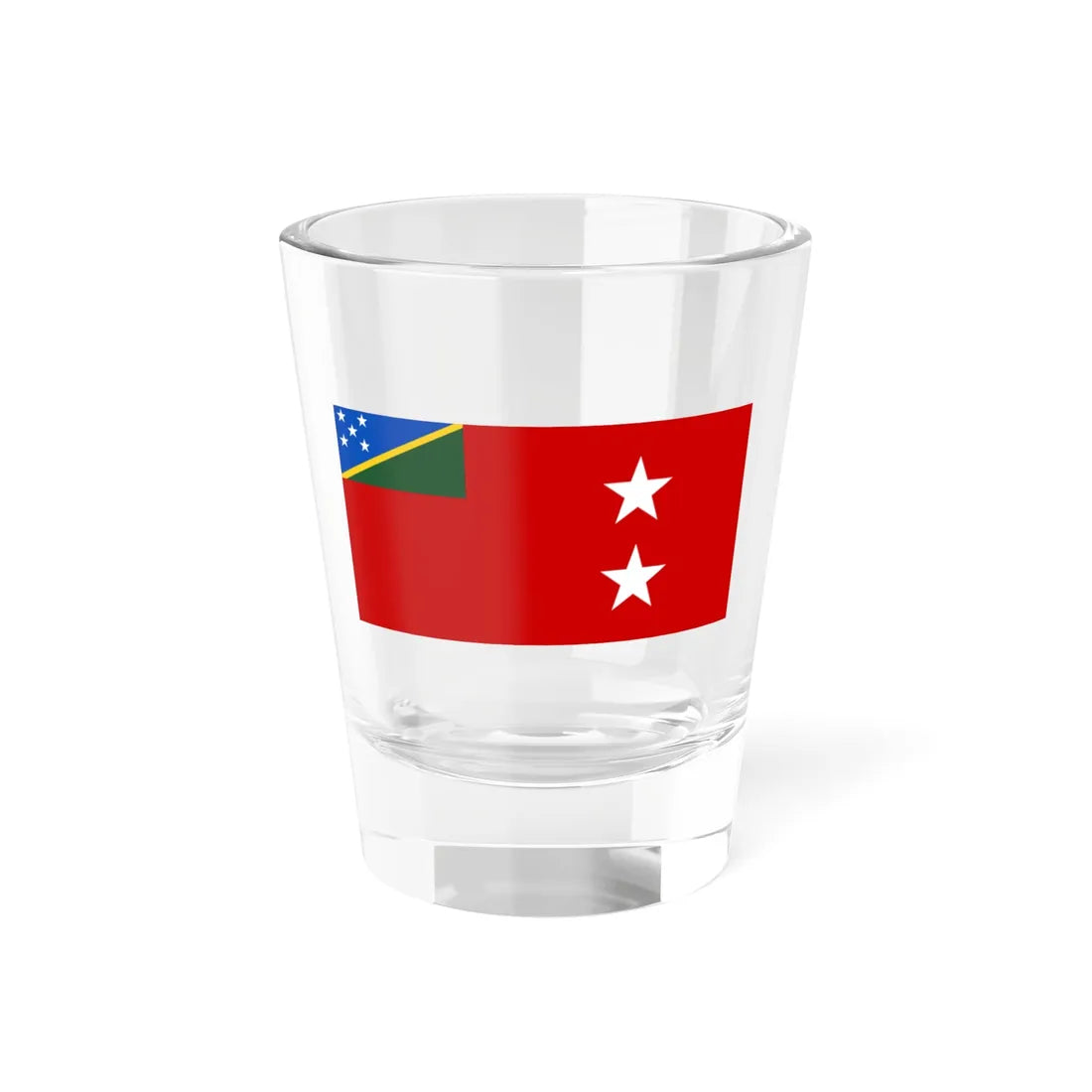 Temotu province flag (Solomon Islands) Shot Glass 1.5oz 1.5oz - Go Mug Yourself