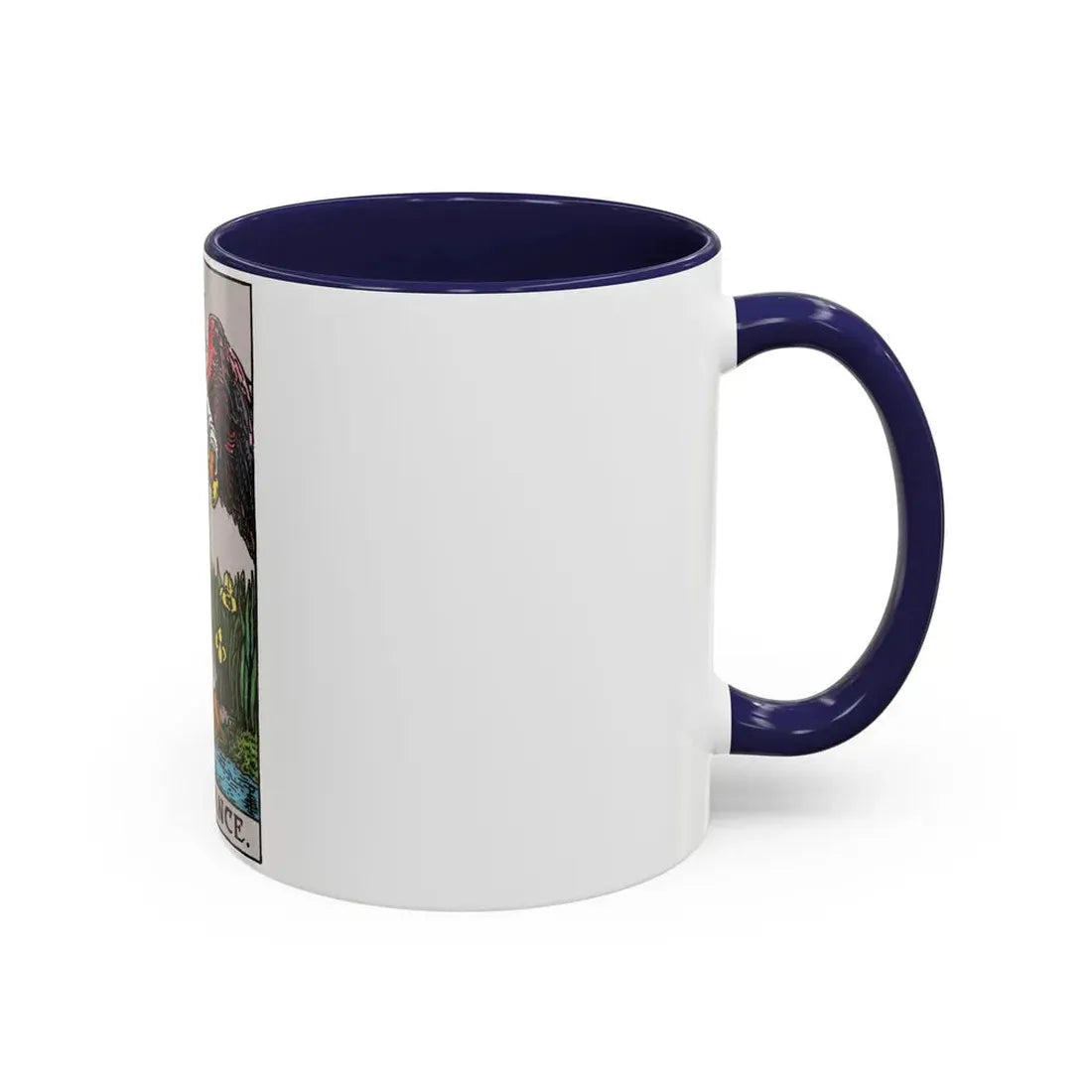 Temperance (Tarot Card) Accent Coffee Mug - Go Mug Yourself