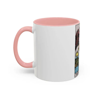 Temperance (Tarot Card) Accent Coffee Mug - Go Mug Yourself