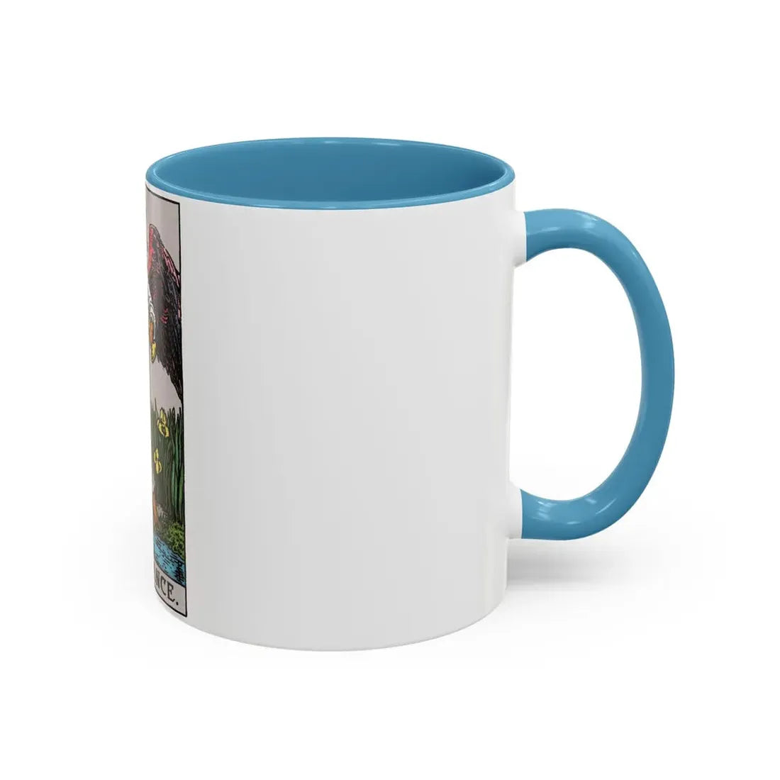 Temperance (Tarot Card) Accent Coffee Mug - Go Mug Yourself