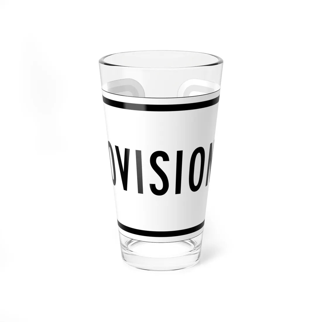 Temporary plate es (Puerto Rico) (Road Sign) Pint Glass 16oz 16oz - Go Mug Yourself