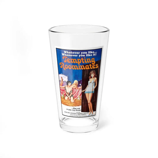 TEMPTING ROOMMATES 1974 Movie Poster - Pint Glass 16oz 16oz - Go Mug Yourself