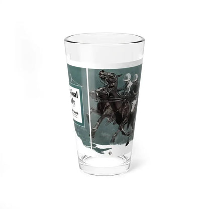 Ten-Goal Lady (1), Cosmopolitan, August 1937 (Magazine Illustration) Pint Glass 16oz 16oz - Go Mug Yourself