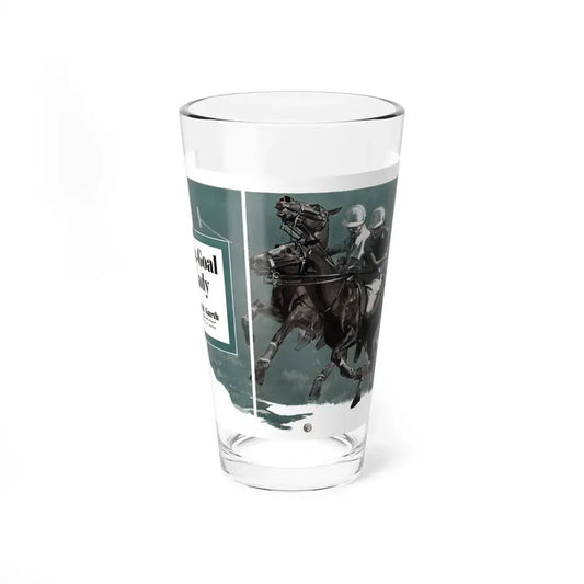 Ten-Goal Lady (1), Cosmopolitan, August 1937 (Magazine Illustration) Pint Glass 16oz 16oz - Go Mug Yourself