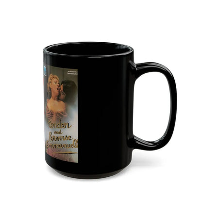 TENDER AND PERVERSE EMMANUELLE (VHS COVER) - Black Coffee Mug-Go Mug Yourself