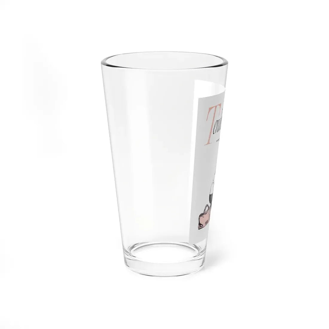 Tender Journey, Redbook, July 1958 (Magazine Illustration) Pint Glass 16oz - Go Mug Yourself