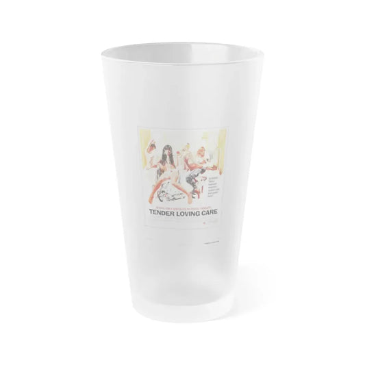 TENDER LOVING CARE 1973 Movie Poster - Frosted Pint Glass 16oz Default Title - Go Mug Yourself