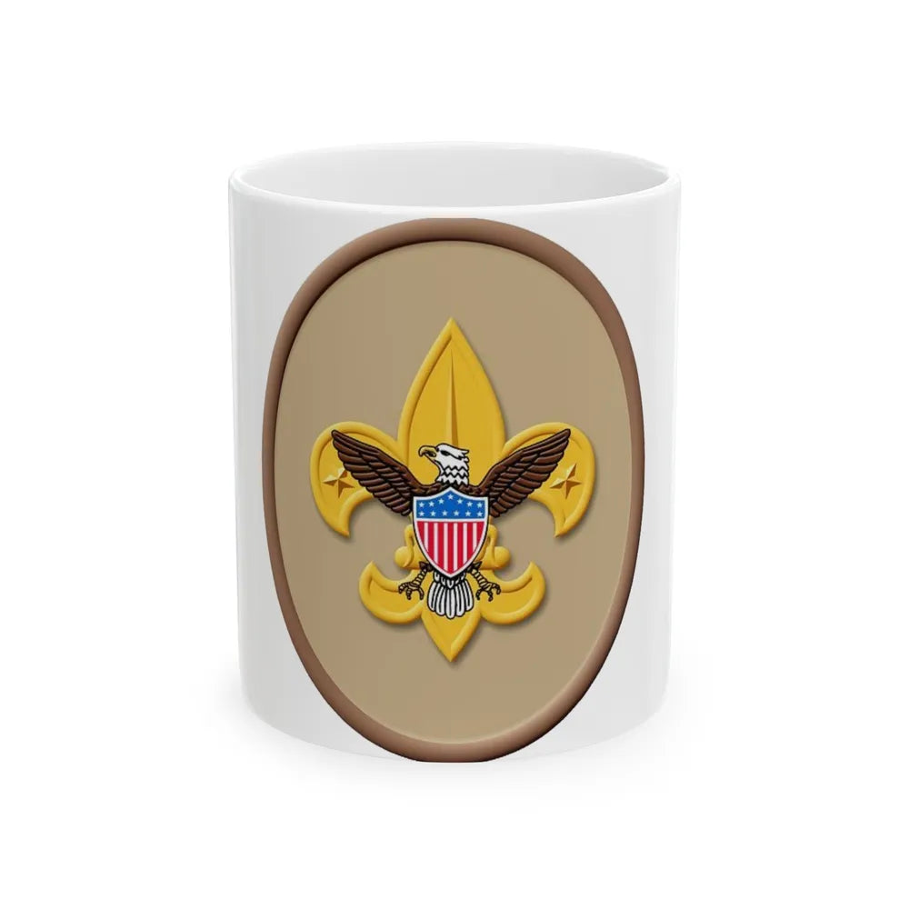 Tenderfoot (Boy Scout Merit Badge) White Coffee Mug-11oz-Go Mug Yourself