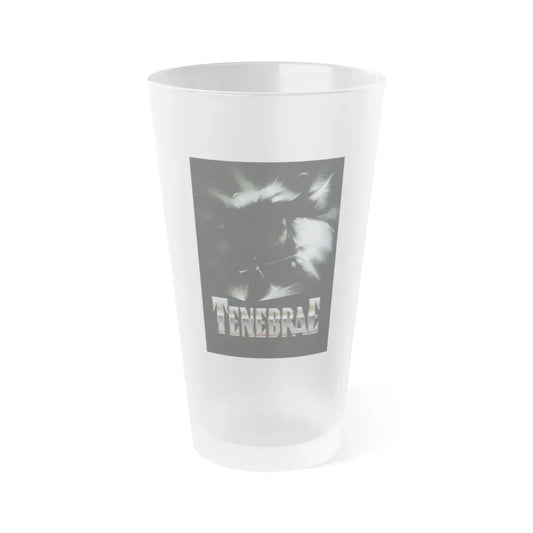 TENEBRAE 1982 Movie Poster - Frosted Pint Glass 16oz Default Title - Go Mug Yourself