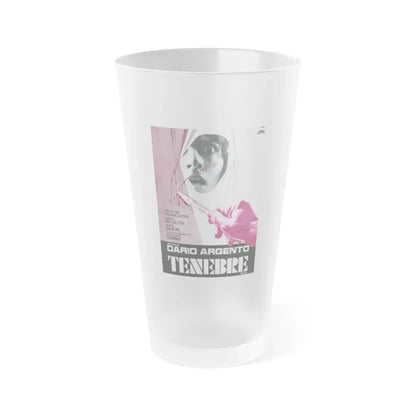 TENEBRE (2) 1982 Movie Poster - Frosted Pint Glass 16oz Default Title - Go Mug Yourself