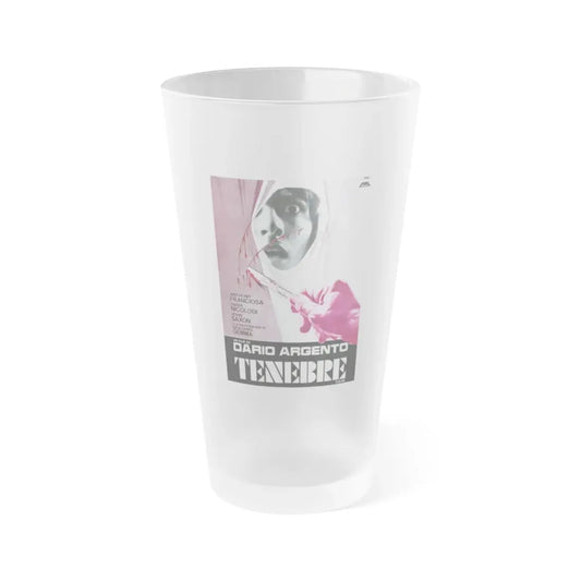 TENEBRE (2) 1982 Movie Poster - Frosted Pint Glass 16oz Default Title - Go Mug Yourself