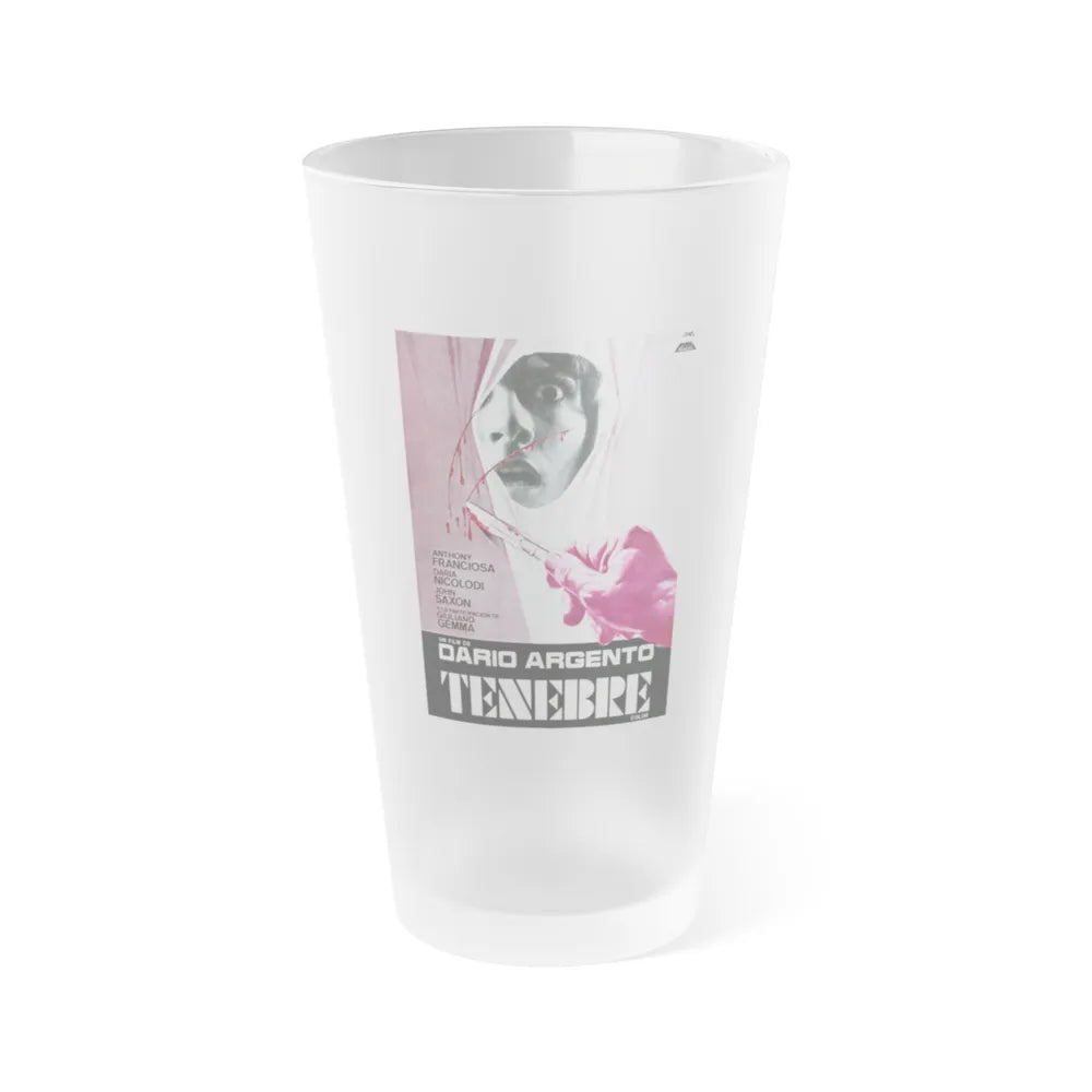 TENEBRE (2) 1982 Movie Poster - Frosted Pint Glass 16oz-Go Mug Yourself