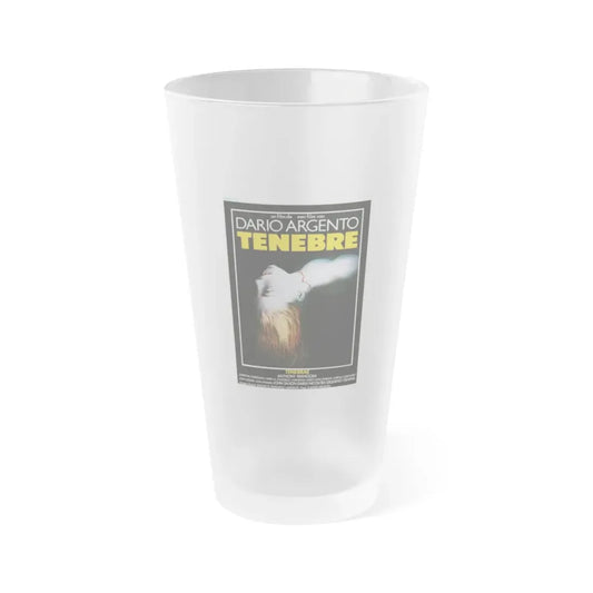 TENEBRE (BELGIAN) 1982 Movie Poster - Frosted Pint Glass 16oz Default Title - Go Mug Yourself