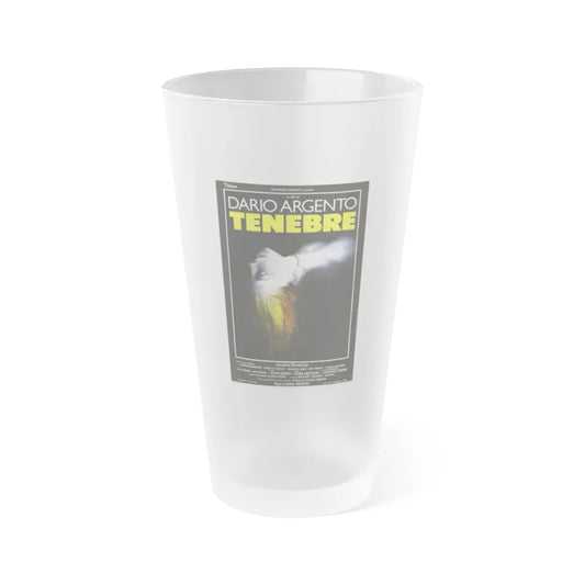 TENEBRE (TENEBRAE, UNSANE) 1982 Movie Poster - Frosted Pint Glass 16oz-Go Mug Yourself