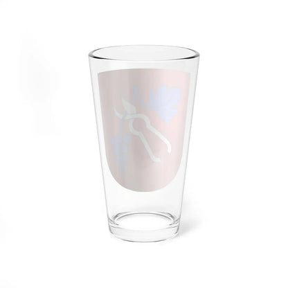 Tenero-Contra-coat of arms (Switzerland) (Coat of Arms) Pint Glass 16oz - Go Mug Yourself