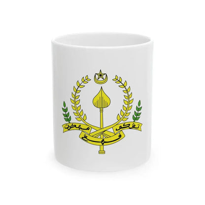Tengku Mahkota Pahang Standard (Malaysia) White Coffee Mug 11oz - Go Mug Yourself