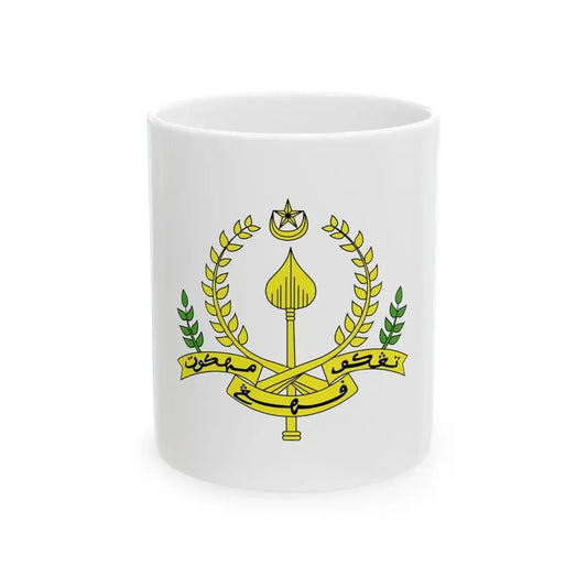 Tengku Mahkota Pahang Standard (Malaysia) White Coffee Mug 11oz - Go Mug Yourself