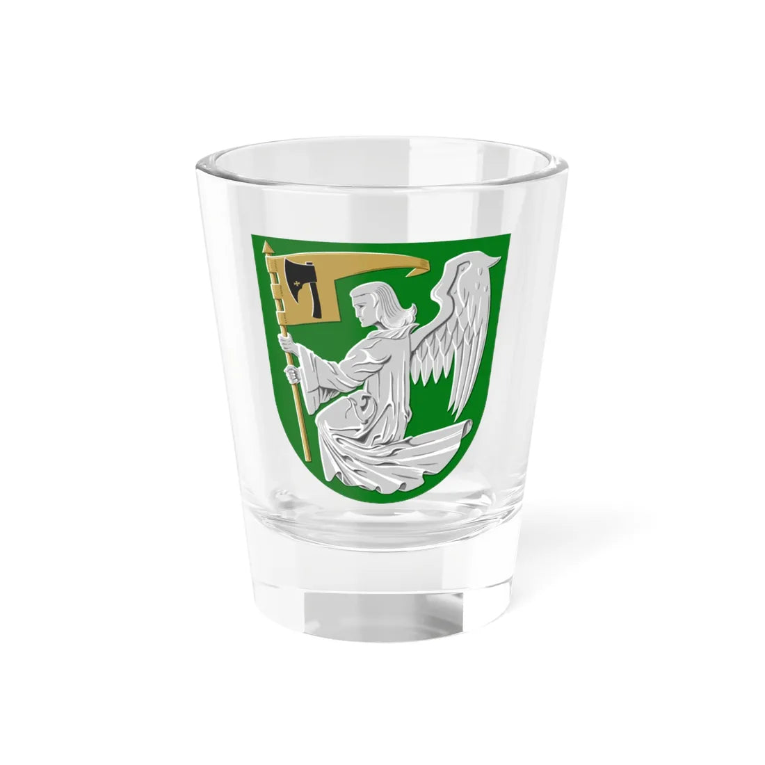 Tenhola.vaakuna (Finland) (Coat of Arms) Shot Glass 1.5oz 1.5oz - Go Mug Yourself